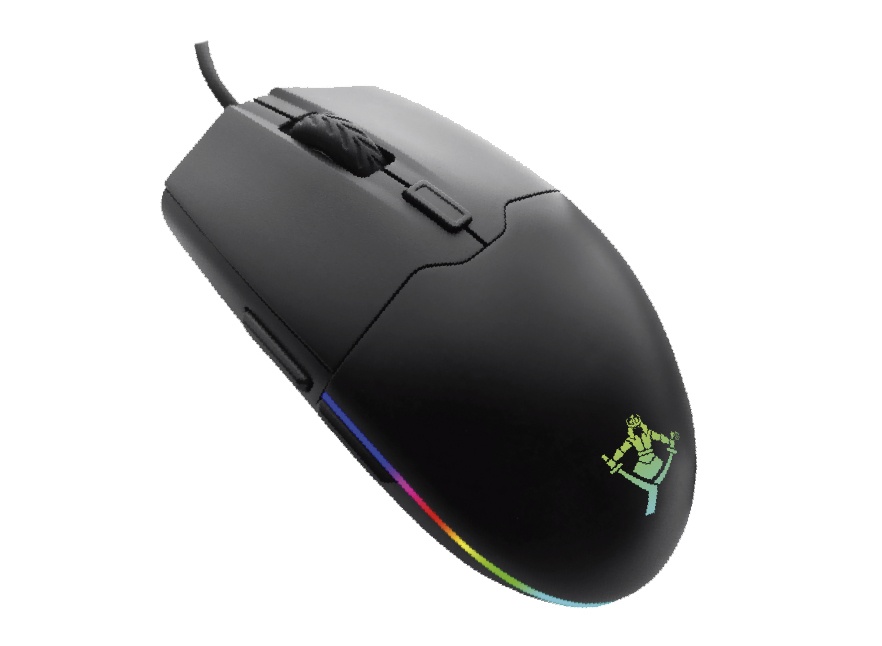 Mouse Gamer Yeyian Óptico CLAYMORE 2001, Alámbrico, USB, 12.000DPI, Negro