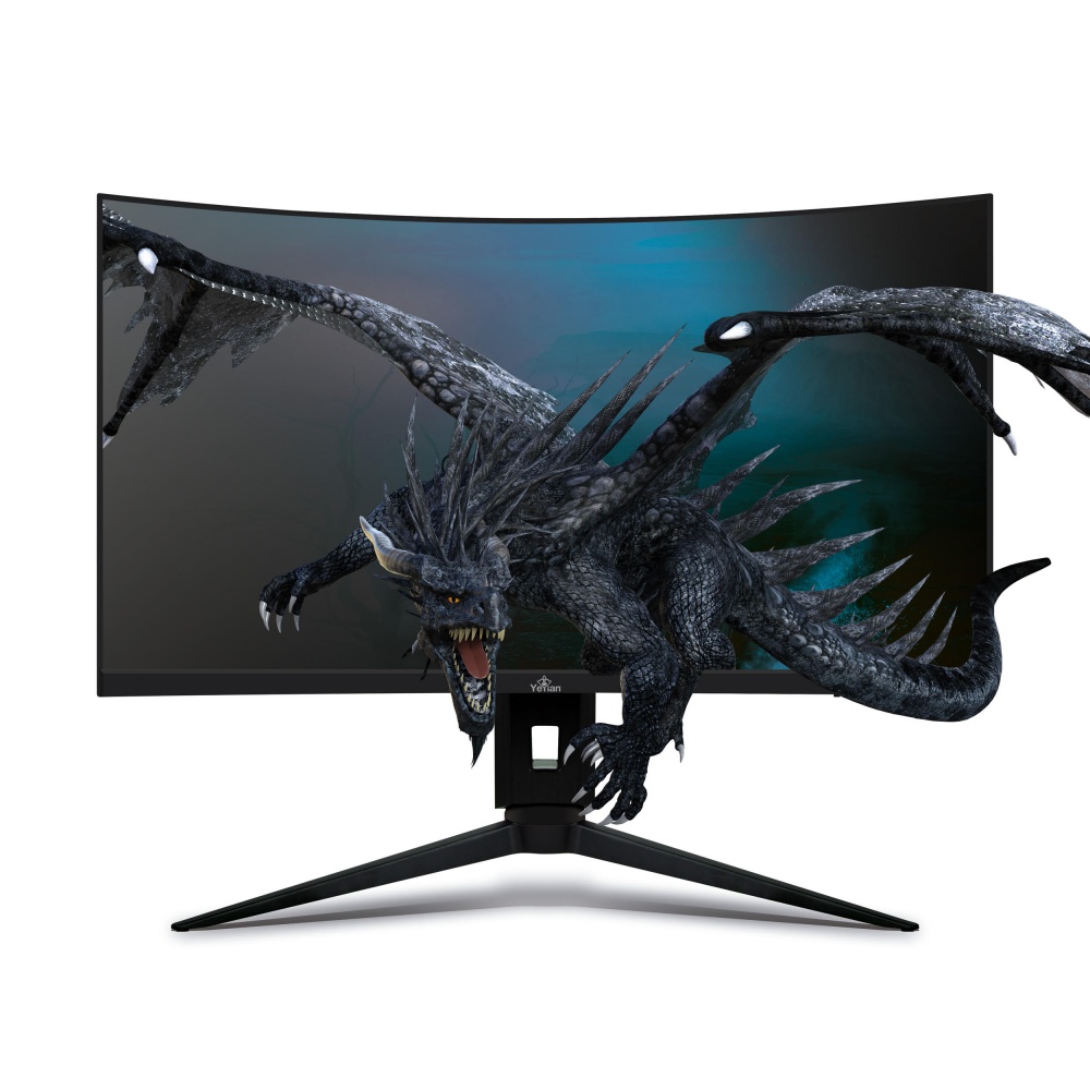 Monitor Gamer Curvo Yeyian Sigurd 3000 LED 27", Full HD, FreeSync, 165Hz, HDMI, Negro