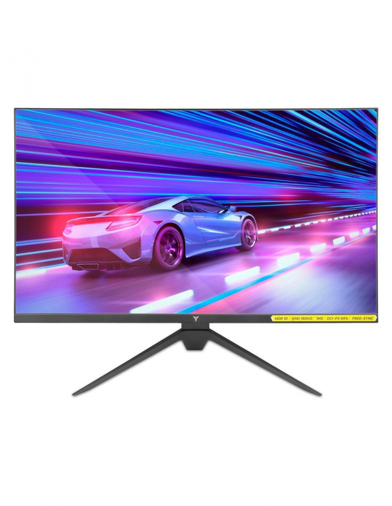 Monitor Gamer Yeyian YMF-FP227-M1 LED 27", 2560x1440 Quad HD, G-Sync/FreeSync, 180Hz, HDMI/DisplayPort, Negro 