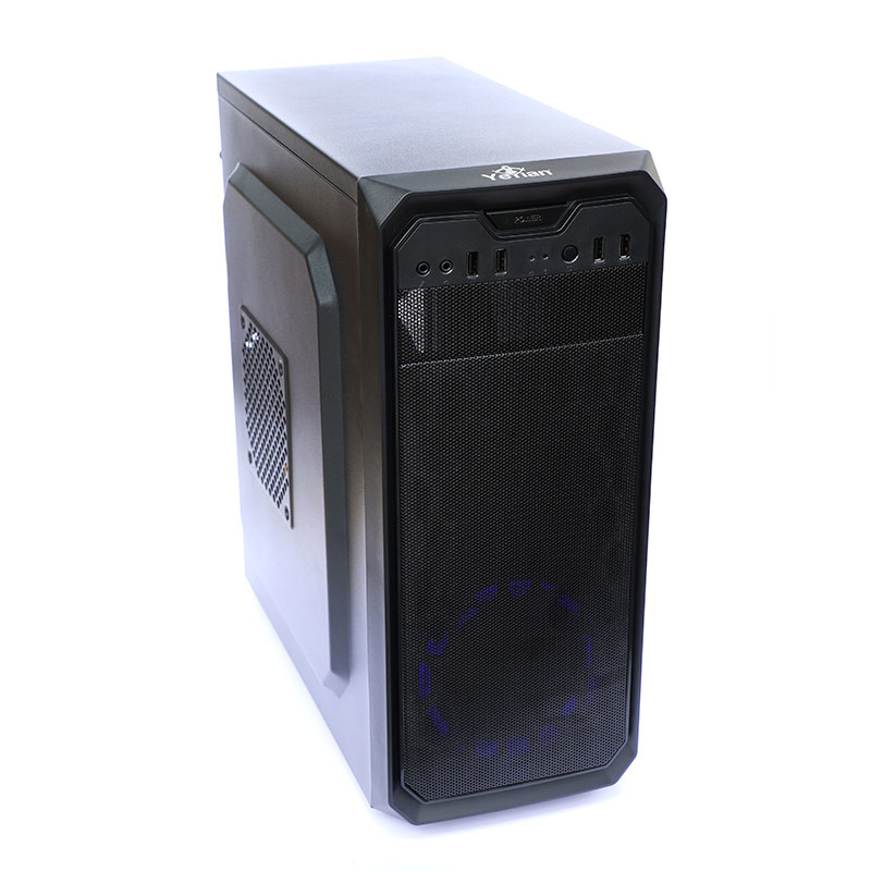 Gabinete Yeyian STAHL 900, Midi-Tower, ATX/Micro-ATX, USB 2.0/3.0, sin Fuente, 1 Ventilador Instalado, Negro 