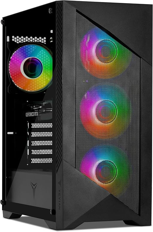 Computadora Gamer Yeyian YPA-ED570XC-5601M, AMD Ryzen 7 5700X, NVIDIA GeForce RTX 5060, 32GB, 1TB SSD, Windows 11 Prueba