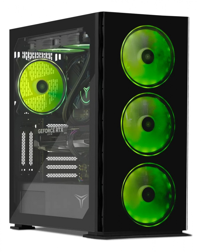 Computadora Gamer Yeyian Yari II 990XD-5801M, AMD Ryzen 9 9900X, NVIDIA GeForce RTX 5080, 64GB, 2TB + 1TB SSD, Wi-Fi, Windows 11 Home