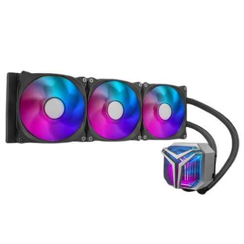 Yeyian Avance Infinity 360 AIO Enfriamiento Líquido para CPU, 3x 120mm, hasta 2200RPM, Negro