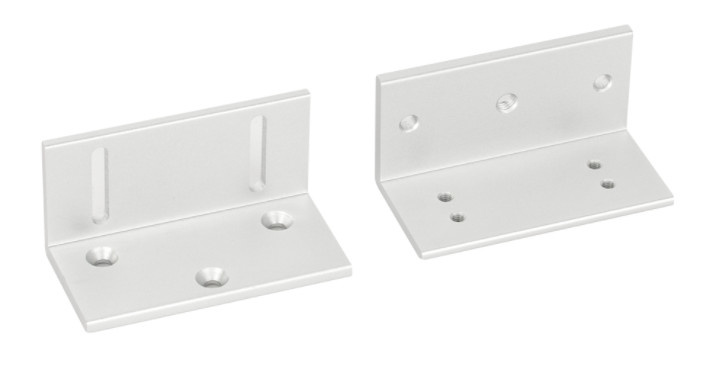 YLI Electronic Soporte Tipo ZL para Cerradura Magnética, Apertura Interior, 750Kg, para YM-750ZL