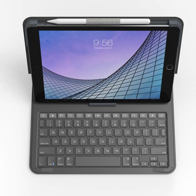 Zagg Funda con Teclado para iPad Air (3.ª Generación) Messenger Folio 2, Negro (Inglés)