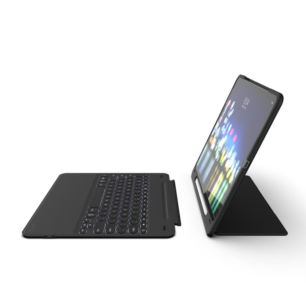 ZAGG Funda con Teclado para iPad Pro 3ra Generación 12.9", Negro