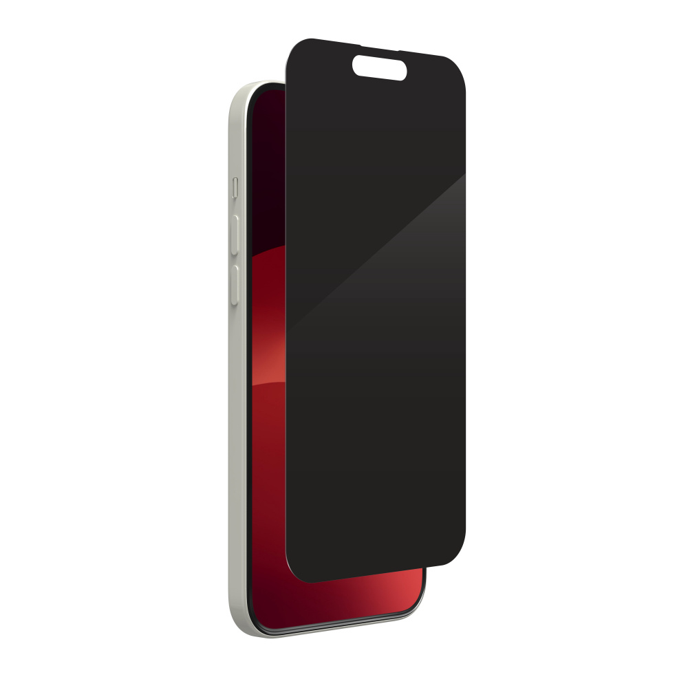 Zagg Mica de Privacidad para iPhone 15/14 Plus, Transparente