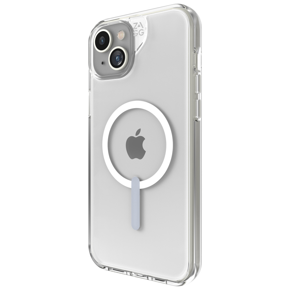 Zagg Funda Crystal Palace para iPhone 15/14 Plus, Transparente 