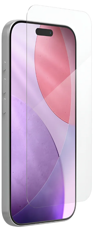 Zagg Protector de Pantalla para iPhone 17 Pro, Vidrio Templado, Transparente