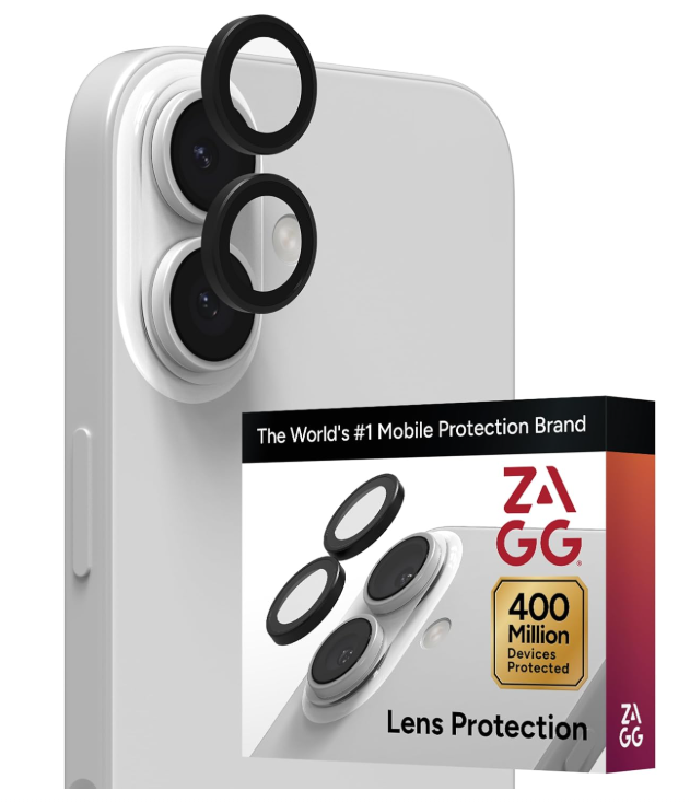 Zagg Protector de Pantalla GLED, Vidrio Templado, Transparente,para Cámara