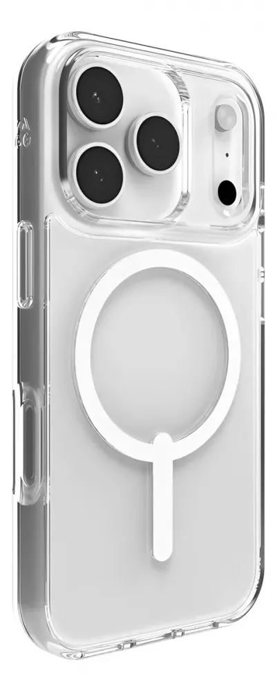 Zagg Funda Snap Lite para iPhone 17 Pro, Transparente