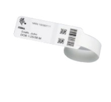 Zebra 10035439K, Brazalete de Hospital, 0.75" x 7.68", 256 Piezas