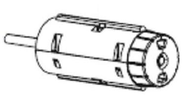 Zebra Rodillo de Alimentación 20004M, para S4M