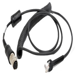 Zebra Cable DB9 Macho - RJ-45 Macho, 2 Metros