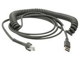Zebra Cable USB A, 2.8 Metros, Negro