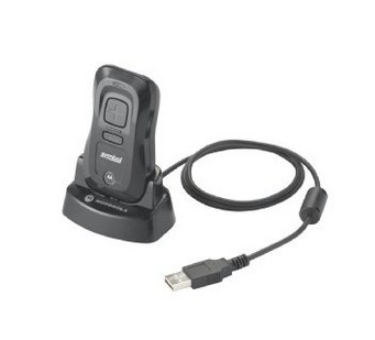 Zebra CS30X0 Cradle, 1 Ranura, USB, Bluetooth, Negro
