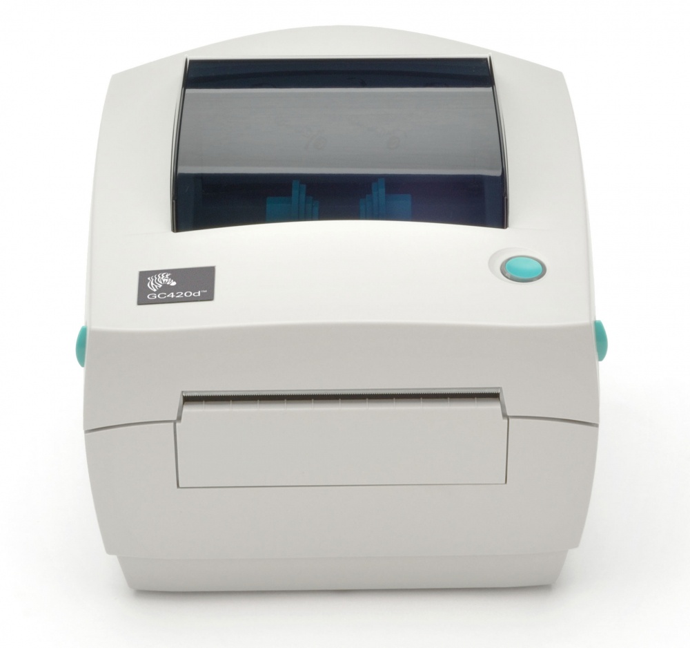 Zebra GC420d, Impresora de Etiquetas, Térmica Directa, 203 x 203DPI, Alámbrico, Blanco