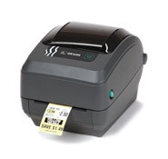 Zebra GK420t, Impresora de Etiquetas, Transferencia Térmica, 203DPI, Serial, USB, Negro — Requiere cinta de impresión