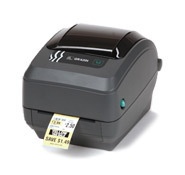 Zebra GK420t, Impresora de Etiquetas, Transferencia Térmica, 203DPI, USB, Ethernet, Negro — Requiere cinta de impresión