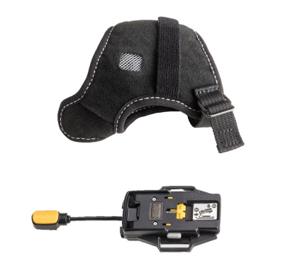 Zebra Base y Funda para RS5100, Negro