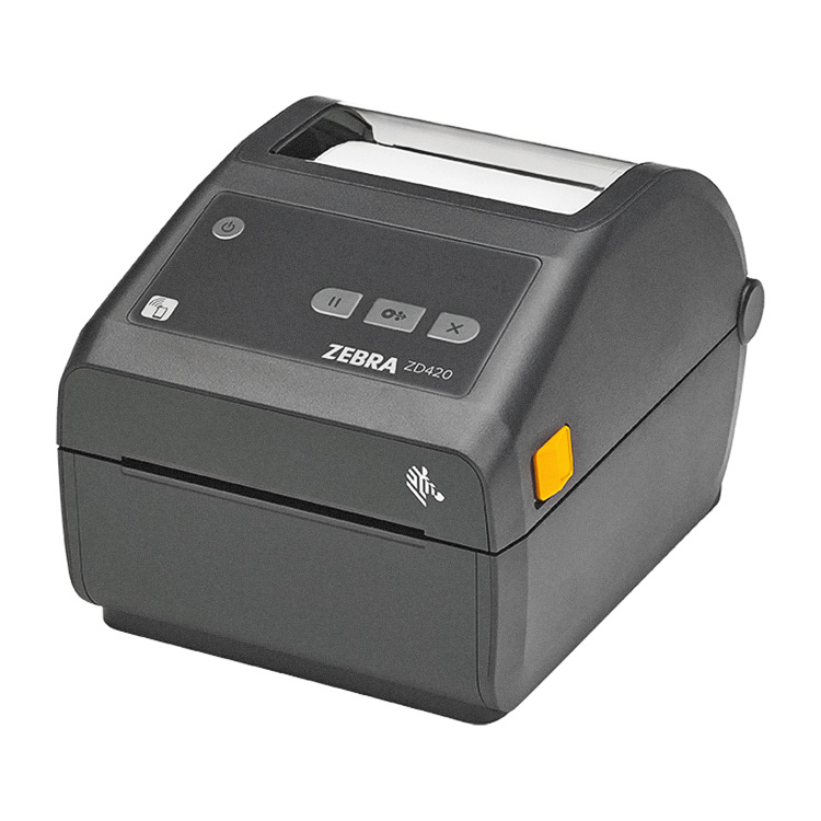 Zebra ZD420, Impresora de Etiquetas, Térmica Directa, 203 x 203DPI, USB, Gris ― Empaque abierto, producto nuevo. — No Requiere Cinta de Impresión