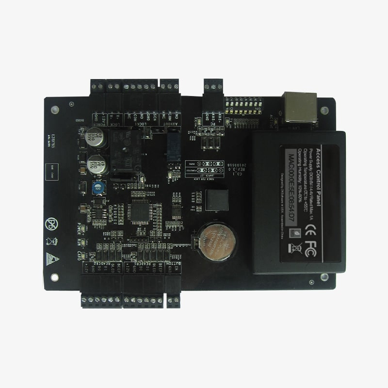 ZKTeco Panel de Control de Acceso para Puertas C3-100 PACKAGE B, RS-485, para 1 Puerta, hasta 30.000 Usuarios