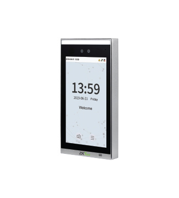 ZKTeco Control de Acceso y Asistencia Biométrico FaceDepot-7B Linux, Reconocimiento Facial, 10.000 Rostros, USB