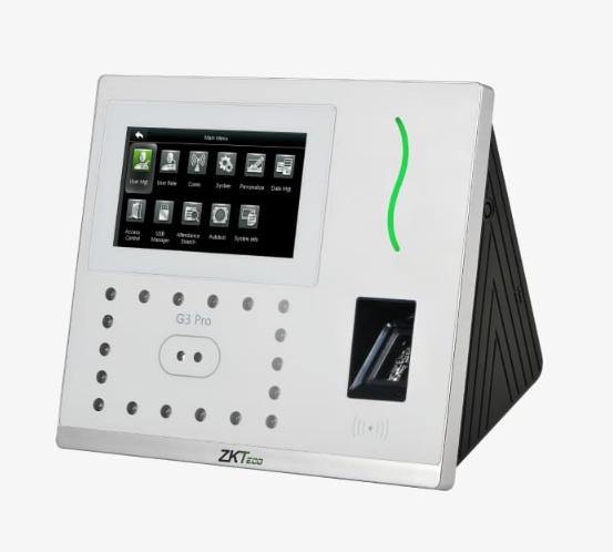 ZKTeco Control de Acceso y Asistencia Biométrico G3 Pro, 6.000 Usuarios, 20.000 Huellas, 20.000 Tarjetas, 12.000 Rostros, RJ-45
