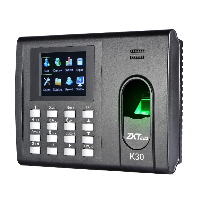 ZKTeco Control de Acceso Biométrico K30 1000 Usuarios K30 Cyberpuerta.mx
