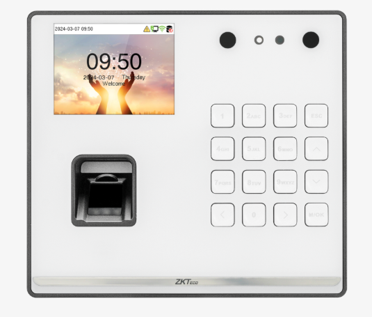 ZKTeco Control de Acceso y Asistencia Biométrico M2F PRO-LR, 3.000 Usuarios, 3.000 Huellas, 3.000 Tarjetas, 500 Rostros, USB 2.0 