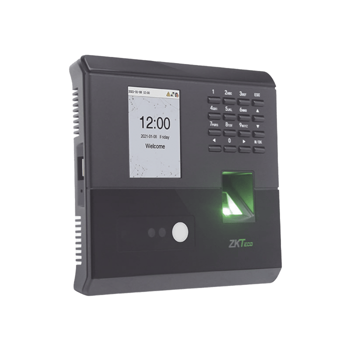 ZKTeco Control de Acceso y Asistencia Biométrico MB10V, 50.000 Usuarios, 500 Huellas, 100 Rostros, RJ-45,No Incluye Fuente