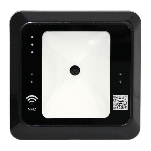 ZKTeco Lector de Códigos QR y Tarjeta de Proximidad QR500, RS-485, Negro