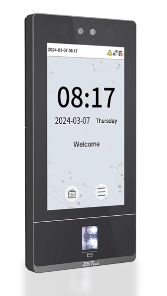 ZKTeco Control de Acceso y Asistencia Biométrico SENSEFACE7A, 10.000 Usuarios, 10.000 Huellas, 50.000 Tarjetas, 10.000 Rostros, TCP/IP, RS485