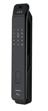 ZKTeco Cerradura Inteligente SL01-Z350VPN, Face ID/Código/Lector de Huellas/Llave/RF Card, 100 Usuarios