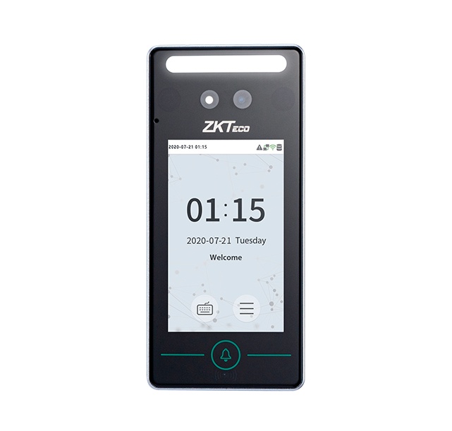 ZKTeco Control de Acceso y Asistencia Biométrico SpeedFace V4L, Reconocimiento Facial, 1000 Tarjetas, 800 Rostros/Palmas, USB