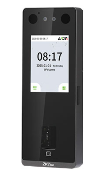 ZKTeco Control de Acceso y Asistencia Biométrico Senseface 3A, 6.000 Huellas, 6.000 Tarjetas, 3.000 Rostros, RS-485