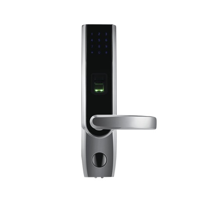 ZKTeco Cerradura Inteligente de Huella Digital con Lector de Tarjetas TL400BL, Derecha, Bluetooth, 100 Usuarios