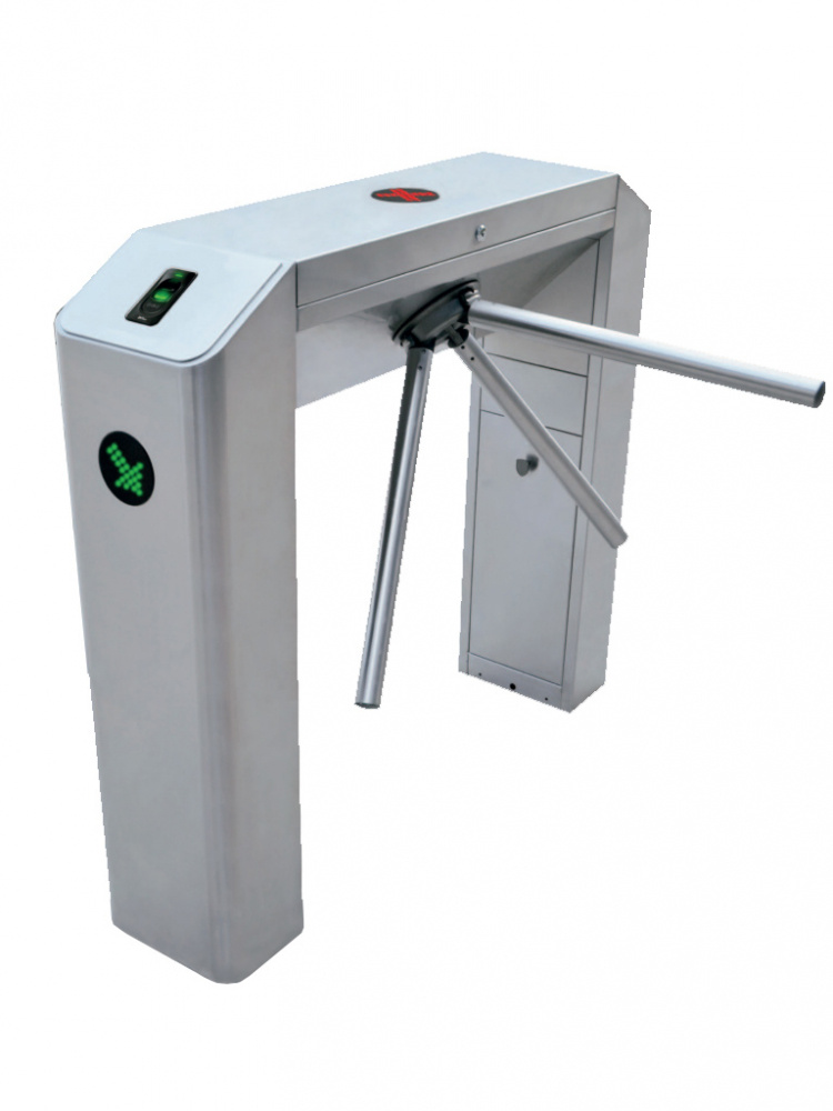 ZKTeco Torniquete TS2022PRO, Acero Inoxidable ― Incluye ZKTeco 2 Lectores FR1200 y Panel InBio260 Pro