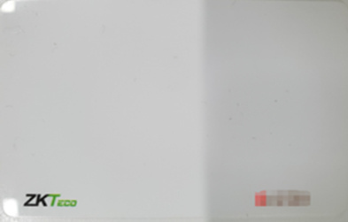 ZKTeco Tag UHF, 8.5 x 5.4cm, Blanco