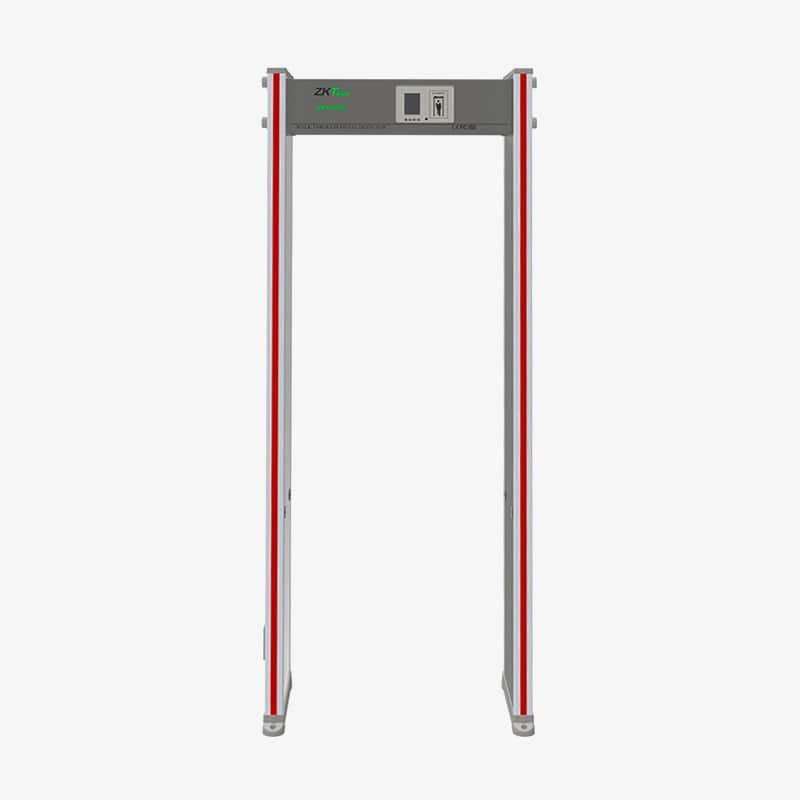 ZKTeco Arco Detector de Metal de Piso ZK-D1065, 6 Zonas, Contador de Personas, Pantalla LCD 3.5’’