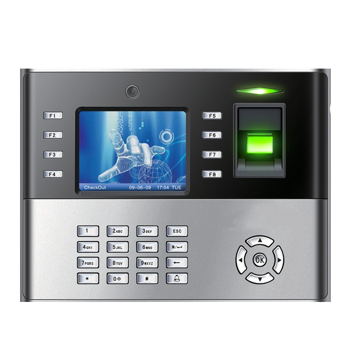 ZKTeco Control de Acceso y Asistencia Biométrico iClock990, 10.000 Usuarios, USB, Negro/Plata