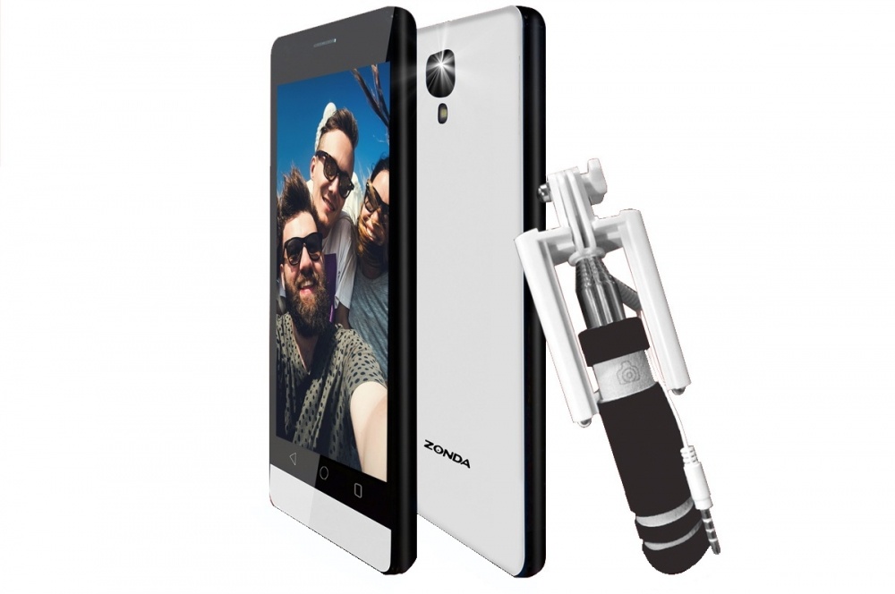 Zonda ZA450 4.5'', 4GB, 8MP, 3G, Bluetooth, Android 4.4, Blanco