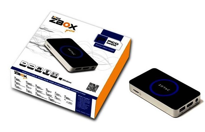 Mini PC ZOTAC ZBOX PI320 W2, Intel Atom Z3735F 1.33GHz, Quad-Core, 2GB, 32GB, Windows 8.1