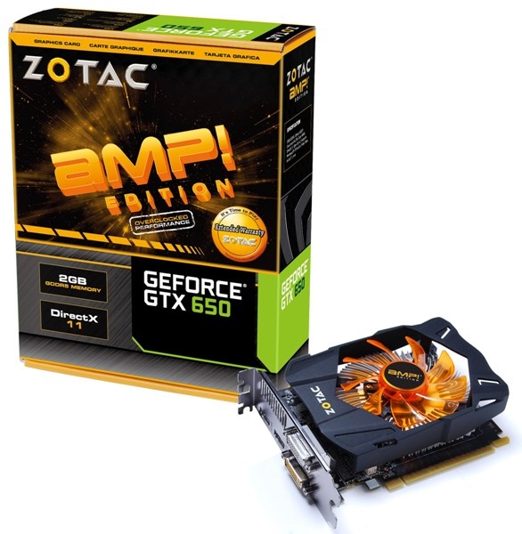 ZOTAC NVIDIA GeForce GTX 660 AMP, 2GB GDDR5, DVI, PCI Express 3.0