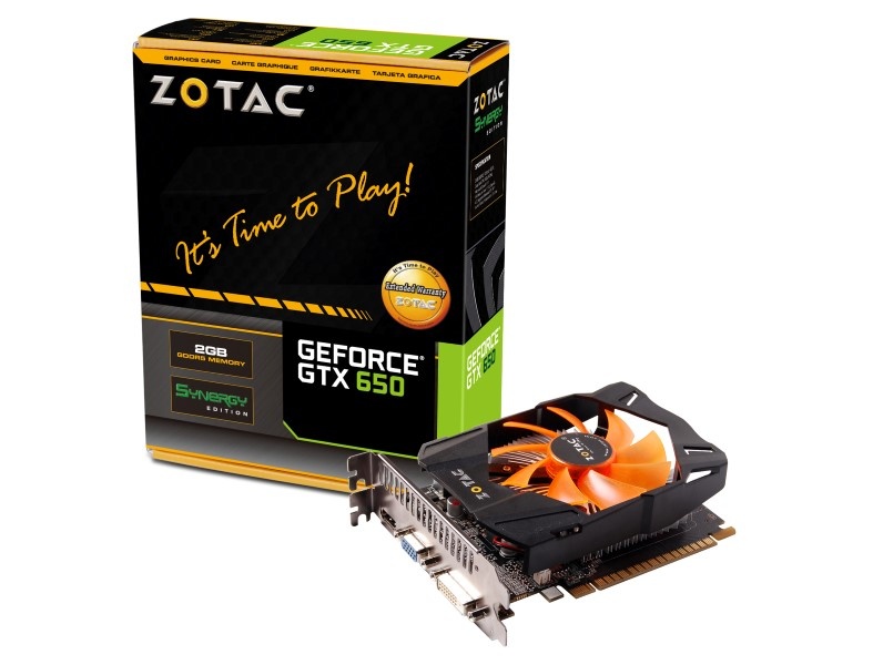 Tarjeta de Video ZOTAC NVIDIA GeForce GTX 650 Synergy Edition, 2GB 128-bit GDDR5, PCI Express 3.0