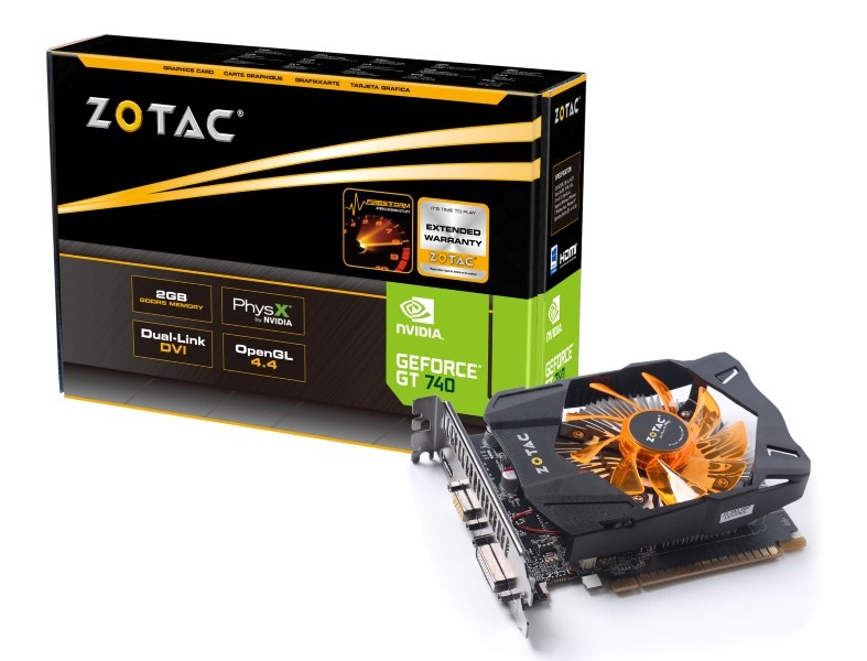 Tarjeta de Video ZOTAC NVIDIA GeForce GT 740, 2GB 128-bit GDDR5, PCI Express 3.0