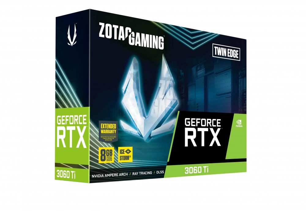 Tarjeta de Video ZOTAC NVIDIA GeForce RTX 3060 Ti Twin Edge LHR, 8GB 256-bit GDDR6, PCI Express x16 4.0