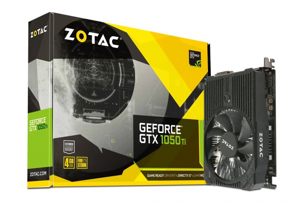 Tarjeta de Video ZOTAC NVIDIA GeForce GTX 1050 Ti Mini, 4GB 128-bit GDDR5, PCI Express 3.0