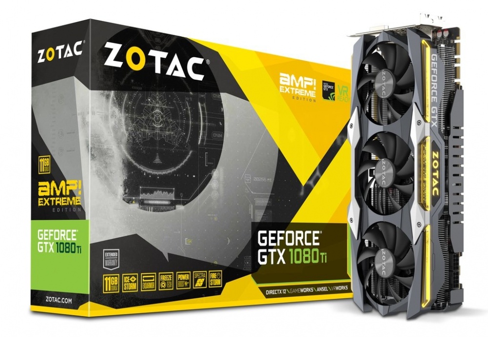 Tarjeta de Video ZOTAC NVIDIA GeForce GTX 1080 Ti, 11GB 352-bit GDDR5X, PCI Express x16 3.0
