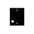 2N Placa Posterior para 2N Helios, 1 Modulo IP Verso, Negro  1